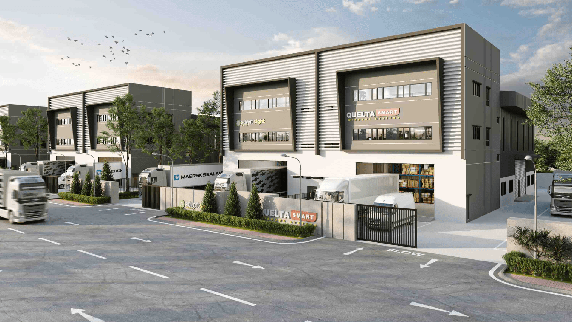 Semi-Detached Factory for Sale in Shah Alam (Setia Alaman, Freehold, Near Port Klang)